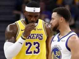 LeBron James y Stephen Curry