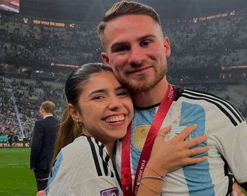 Camila Mayan y Alexis Mac Allister.