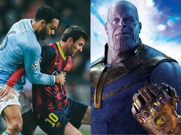 La increíble anécdota que contó un exfutbolista que enfrentó a Lionel Messi: Era Thanos