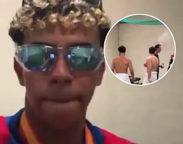 El video de Lamine Yamal que generó polémica en los festejos dl Barcelona