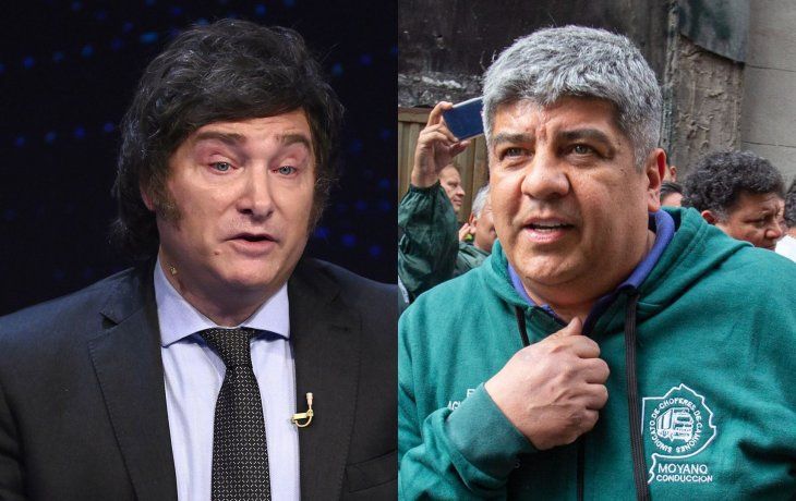 Milei cruzó a Pablo Moyano por sus críticas contra el dato de la inflación
