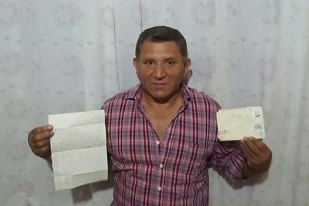 Recibió una carta 33 años después de haber ido a la guerra de Malvinas