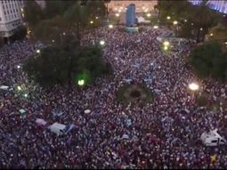 Marcha en Plaza de Mayo a favor del Gobierno Marcha en Plaza de Mayo a favor del Gobierno