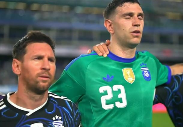 Así sonó el Himno Nacional en el amistoso de la Selección Argentina previo al Mundial