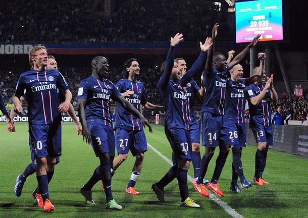 El PSG de Pastore y Lavezzi se quedó con la liga en Francia