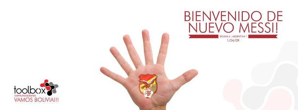Las cargadas con afiches a Messi por el 6 a 1 con Bolivia