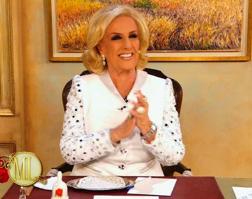 Mirtha Legrand regresó a la televisión tras suspender su programa del sábado