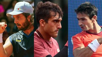 Trungelliti, Burruchaga y Navone. Trungelliti, Burruchaga y Navone.