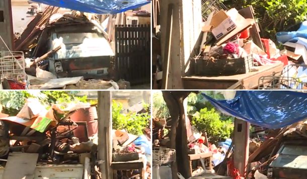 Guerra entre vecinos en Quilmes por un hombre que acumula basura en su casa y atrae ratas