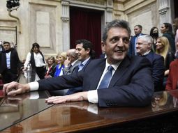 El superministro de Economía, Desarrollo Productivo y Agricultura, Sergio Massa.