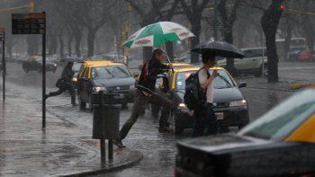Tormentas y lluvias en Buenos Aires.