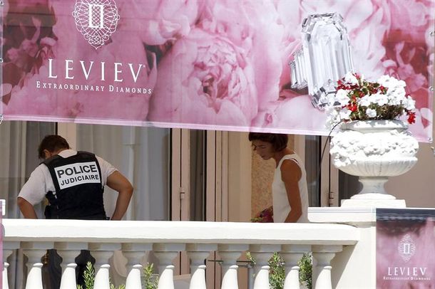 Millonario robo de joyas en un lujoso hotel de Cannes