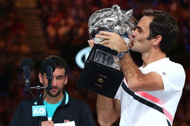 Los 20 Grand Slams de Roger Federer
