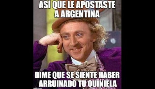 Después de verlo por TV, los chilenos se rieron de la eliminación de la Argentina
