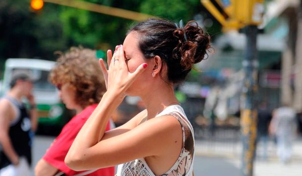 La sensación térmica rozó los 38 grados