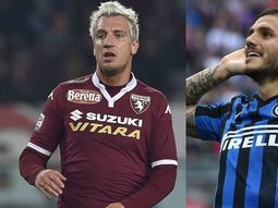 Maxi López chicaneó a Icardi con su hijo Valentino Maxi López chicaneó a Icardi con su hijo Valentino