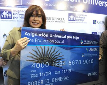 Récord histórico de asignaciones familiares por hijo