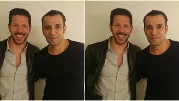 el cholo simeone, presente en el estreno de martin bossi en madrid el cholo simeone, presente en el estreno de martin bossi en madrid