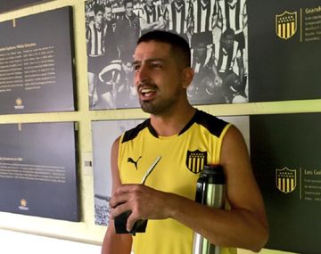 El argentino, sonriente en su regreso a la actividad