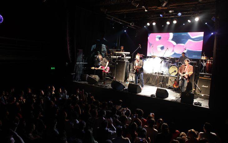El rock nacional acompañó a Mega en sus 14 años