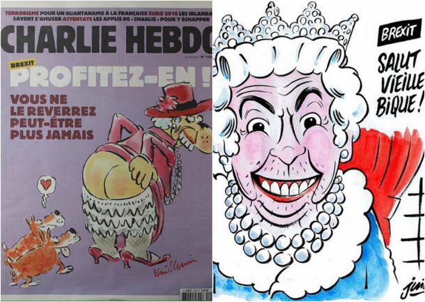 Charlie Hebdo lo hizo otra vez: así reaccionó al Brexit