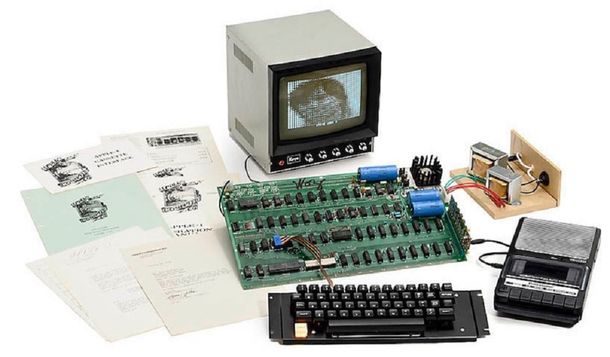 Subastan la primera computadora creada por Apple