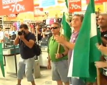 España: ordenan detener a organizadores de saqueos