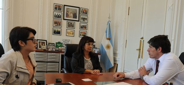 Abal Medina se reunió con la madre de Marita Verón