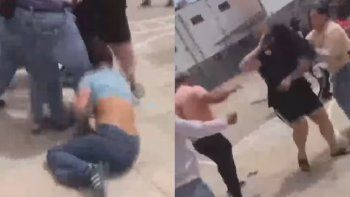 batalla campal en un colegio de jose c. paz: madres y alumnas, a las pinas batalla campal en un colegio de jose c. paz: madres y alumnas, a las pinas