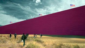El muro de Trump, según la irónía mexicana El muro de Trump, según la irónía mexicana