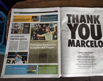 Thank You Marcelo: hinchas del Leeds pagaron una solicitada para Bielsa en el diario La Capital