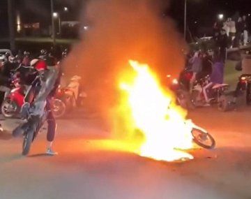 Delincuentes robaban motos para quemarlas en Tandil: ocho detenidos