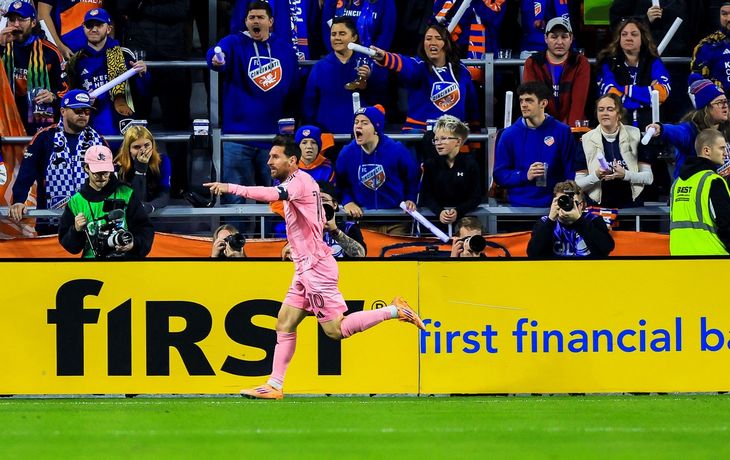 Con un gol y tres asistencias, Messi y puso a Inter Miami en la final de la Conferencia Este