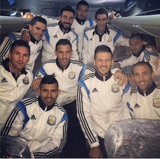 La Selección ya está en Porto Alegre para su duelo con Nigeria