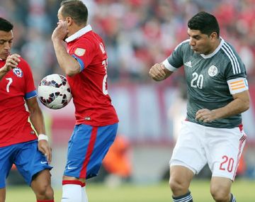 Ortigoza jugó 86 minutos en el amistoso ante Chile