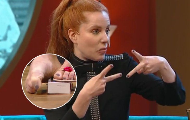 Agustina Kämpfer sorprendió a Pergolini con la extraña habilidad que tienen los dedos de sus pies