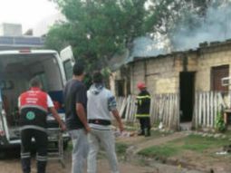 Esta es la casa que intentaron prender fuego