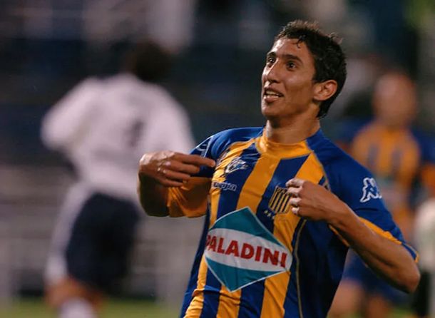 Ángel Di María en Rosario Central.