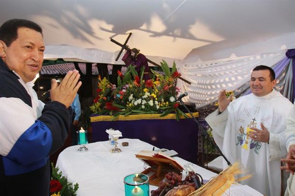 Hugo Chávez le pidió a Dios no morir (EFE)