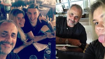 morena rial, junto a jorge y su novio morena rial, junto a jorge y su novio