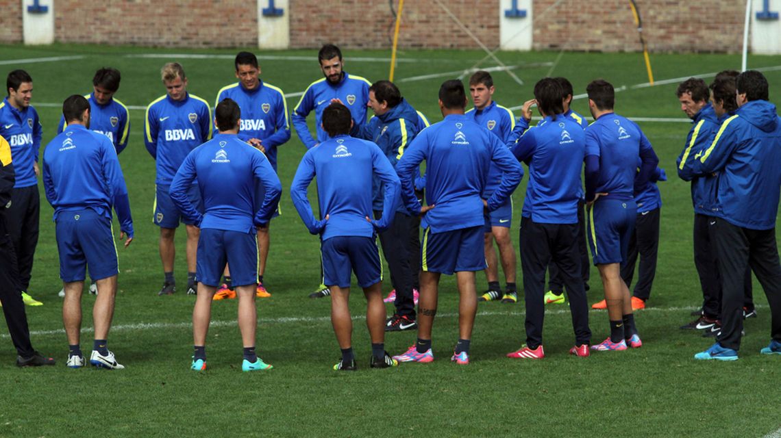 Mirá Las Mejores Imágenes Del Entrenamiento De Boca En Casa Amarilla 1062