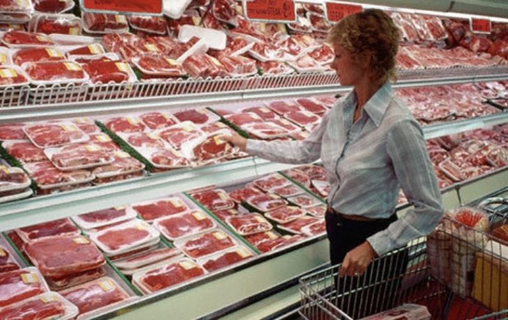 El consumo de carne cedió un 6,3% en lo que va del año