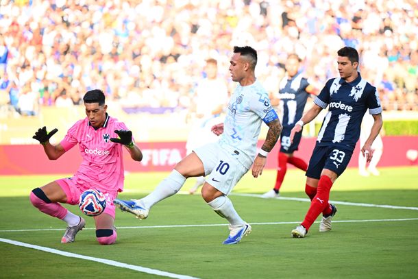Atento River: con goles de Sergio Ramos y Lautaro Martínez, Monterrey e Inter igualaron en un partidazo