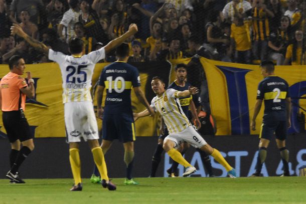 Marco Ruben celebra el gol de la victoria