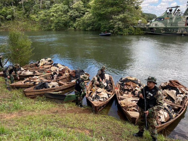 Misiones: quisieron contrabandear 8 toneladas de cuero valuadas en más de $1 millón