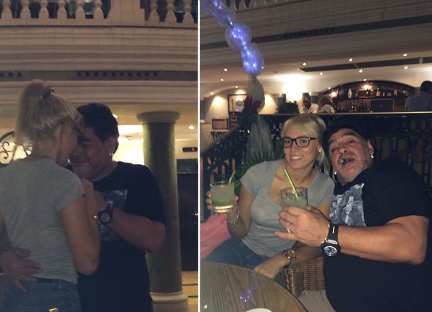 Mirá las fotos de las vacaciones de Diego y Rocío en Cuba