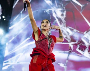 María Becerra y un contundente palito a Milei durante sus shows en River: No tiene que ser...