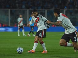 River cerró el primer tiempo ganando 1-0 a Belgrano. River cerró el primer tiempo ganando 1-0 a Belgrano.