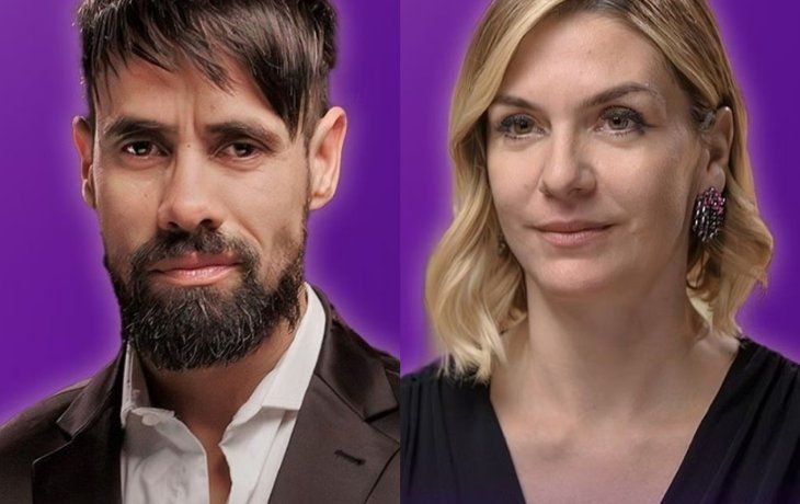 Mauricio Zappacosta y María Emilia Melo, una de las parejas de Love is Blind Argentina que no llegó a casarse.