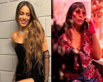 Moria Casán acusó a Tini Stoessel de robarle el look en los Premios Gardel